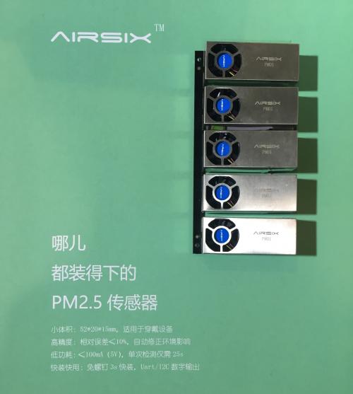 全球最小的PM2.5传感器面世,可穿戴监测空气质量-